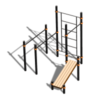 Спортивный комплекс воркаут ВС-98 в Республике Калмыкия