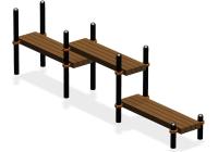 Спортивный комплекс воркаут ВС-63 в Республике Калмыкия