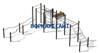 Спортивный комплекс воркаут ВС-199 в Республике Калмыкия Спортивный комплекс воркаут ВС-199 в Республике Калмыкия