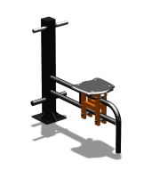 Уличный тренажер "Каталка одинарная" УТ 123 в Республике Калмыкия