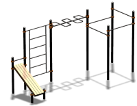 Спортивный комплекс воркаут ВС-74 в Республике Калмыкия