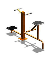 Уличный тренажер "Твистер стоя Твистер сидя" УТ323 в Республике Калмыкия