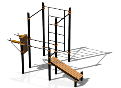Спортивный комплекс воркаут ВС-82 в Республике Калмыкия