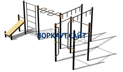 Спортивный комплекс воркаут ВС-195 в Республике Калмыкия