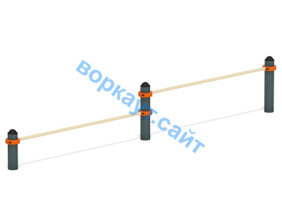 Каскад турников двойной ВС-5 в Республике Калмыкия