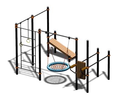 Спортивный комплекс воркаут ВС-97 в Республике Калмыкия