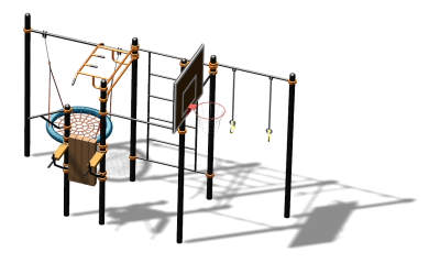 Спортивный комплекс воркаут ВС-104 в Республике Калмыкия