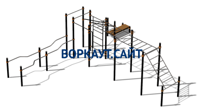 Спортивный комплекс воркаут ВС-199 в Республике Калмыкия
