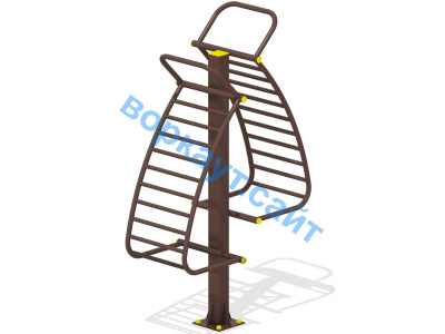 Уличный тренажер для пресса УТ 012 в Республике Калмыкия