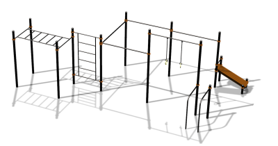 Спортивный комплекс воркаут ВС-153 в Республике Калмыкия