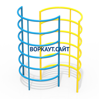 Шведская стенка полукруглая ДСК 3503 в Республике Калмыкия