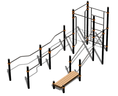 Спортивный комплекс воркаут ВС-194 в Республике Калмыкия