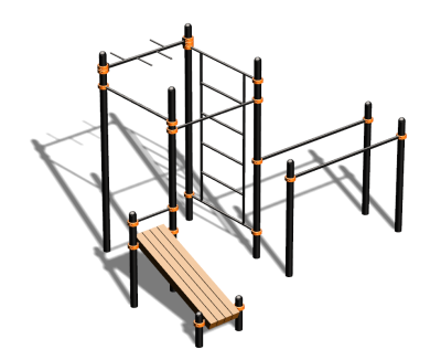 Спортивный комплекс воркаут ВС-91 в Республике Калмыкия