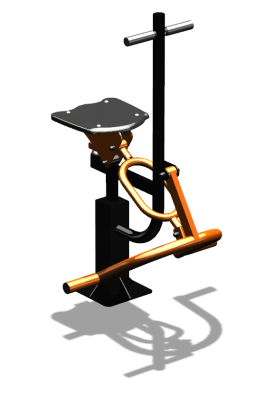 Уличный тренажер "Ковбой" УТ 107 в Республике Калмыкия