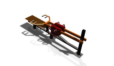 Силовой уличный тренажер  "Жим лежа"  УТ411 в Республике Калмыкия