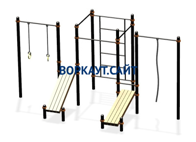 Спортивный комплекс воркаут ВС-44 в Республике Калмыкия