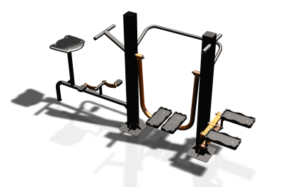 Уличный тренажер "Вело Шагомер Степпер" УТ334 в Республике Калмыкия