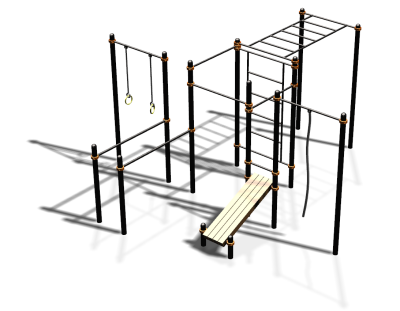 Спортивный комплекс воркаут ВС-68 в Республике Калмыкия