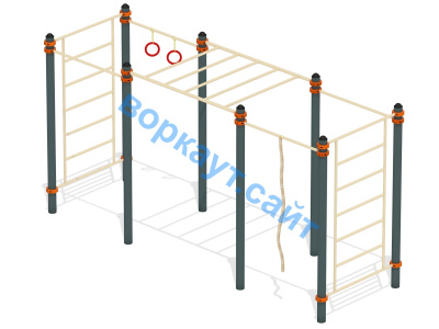 Воркаут комплекс гимнастический  ВС-24 в Республике Калмыкия