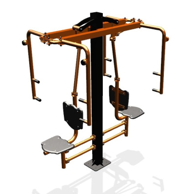 Уличный тренажер "Баттерфляй двойной"   УТ208 в Республике Калмыкия