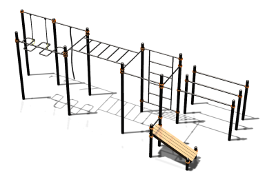 Спортивный комплекс воркаут ВС-77 в Республике Калмыкия