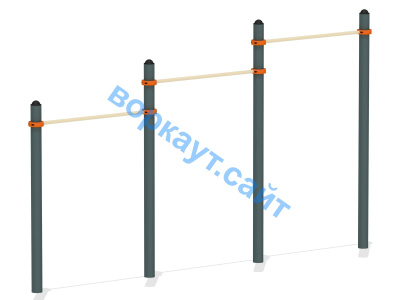 Турник тройной ВС-4 в Республике Калмыкия