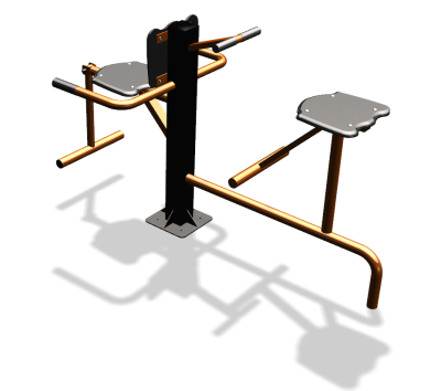 Уличный тренажер "Флекс Твистер сидя" УТ343 в Республике Калмыкия