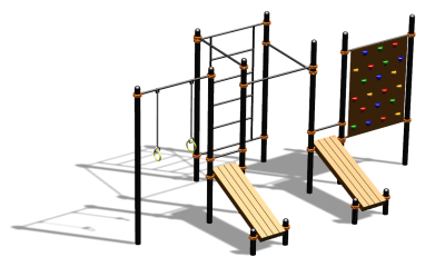 Спортивный комплекс воркаут ВС-125 в Республике Калмыкия Спортивный комплекс воркаут ВС-125 в Республике Калмыкия