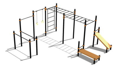 Спортивный комплекс воркаут ВС-71 в Республике Калмыкия