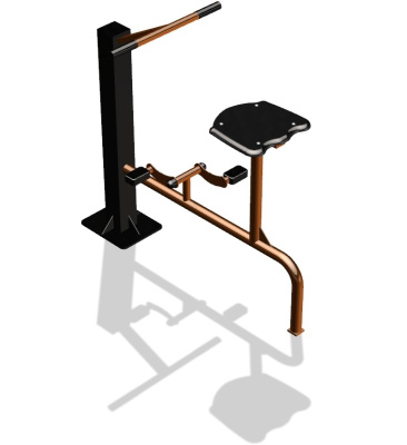 Уличный тренажер "Вело одинарный" УТ 117 в Республике Калмыкия