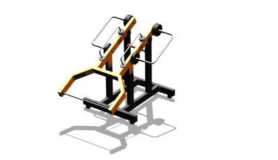 Силовой уличный тренажер  "Мультиштанга"  УТ417 в Республике Калмыкия