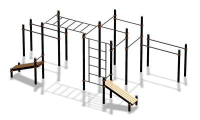 Спортивный комплекс воркаут ВС-100 в Республике Калмыкия