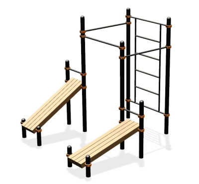 Спортивный комплекс воркаут ВС-42 в Республике Калмыкия