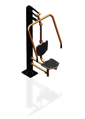 Уличный тренажер "Жим от груди одинарный" УТ 111 в Республике Калмыкия