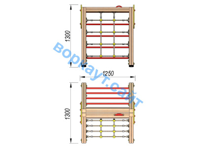 Детский спортивный комплекс ДСК 3201 в Республике Калмыкия
