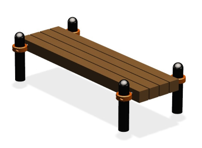 Воркаут скамья ВС-38 в Республике Калмыкия