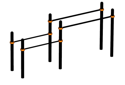 Брусья разновысокие ВС-15 в Республике Калмыкия