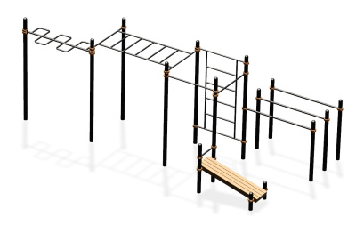 Спортивный комплекс воркаут ВС-57 в Республике Калмыкия