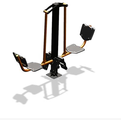 Уличный тренажер  "Жим ногами двойной"  УТ203 в Республике Калмыкия