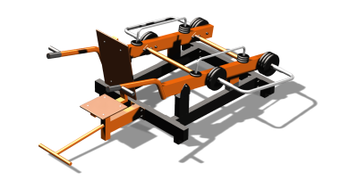 Силовой уличный тренажер  "Трицепс"  УТ424 в Республике Калмыкия