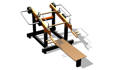 Силовой уличный тренажер  "Жим от груди"  УТ422 в Республике Калмыкия