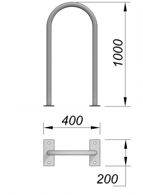 Велопарковка МАФ 6001 в Республике Калмыкия