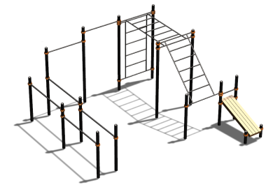 Спортивный комплекс воркаут ВС-146 в Республике Калмыкия