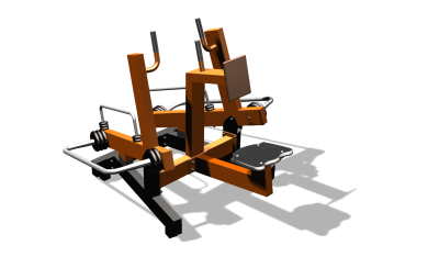 Силовой уличный тренажер  "Рычажная тяга"  УТ419 (тренажер находится на оптимизации у производства  и внешне может отличится от заявленной картинки в Республике Калмыкия