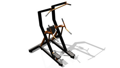 Силовой уличный тренажер  "Комбинированный станок"  УТ416 в Республике Калмыкия