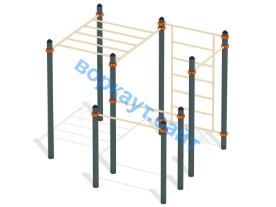 Спортивный комплекс воркаут ВС-48 в Республике Калмыкия