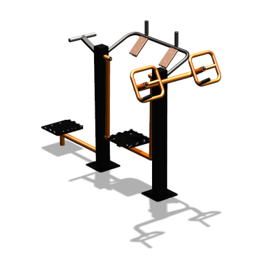 Уличный тренажер "Штурвал Пресс Супертвистер" УТ301 в Республике Калмыкия