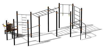 Спортивный комплекс воркаут ВС-86 в Республике Калмыкия