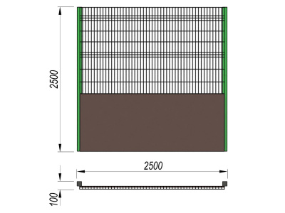 Ограждение хоккейной коробки МАФ 5202 в Республике Калмыкия