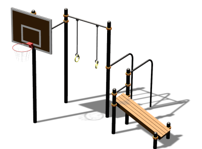 Спортивный комплекс воркаут ВС-143 в Республике Калмыкия